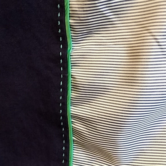 Tommy Hilfiger Navy Blue Blazer White Stitching 8 - Picture 6 of 6